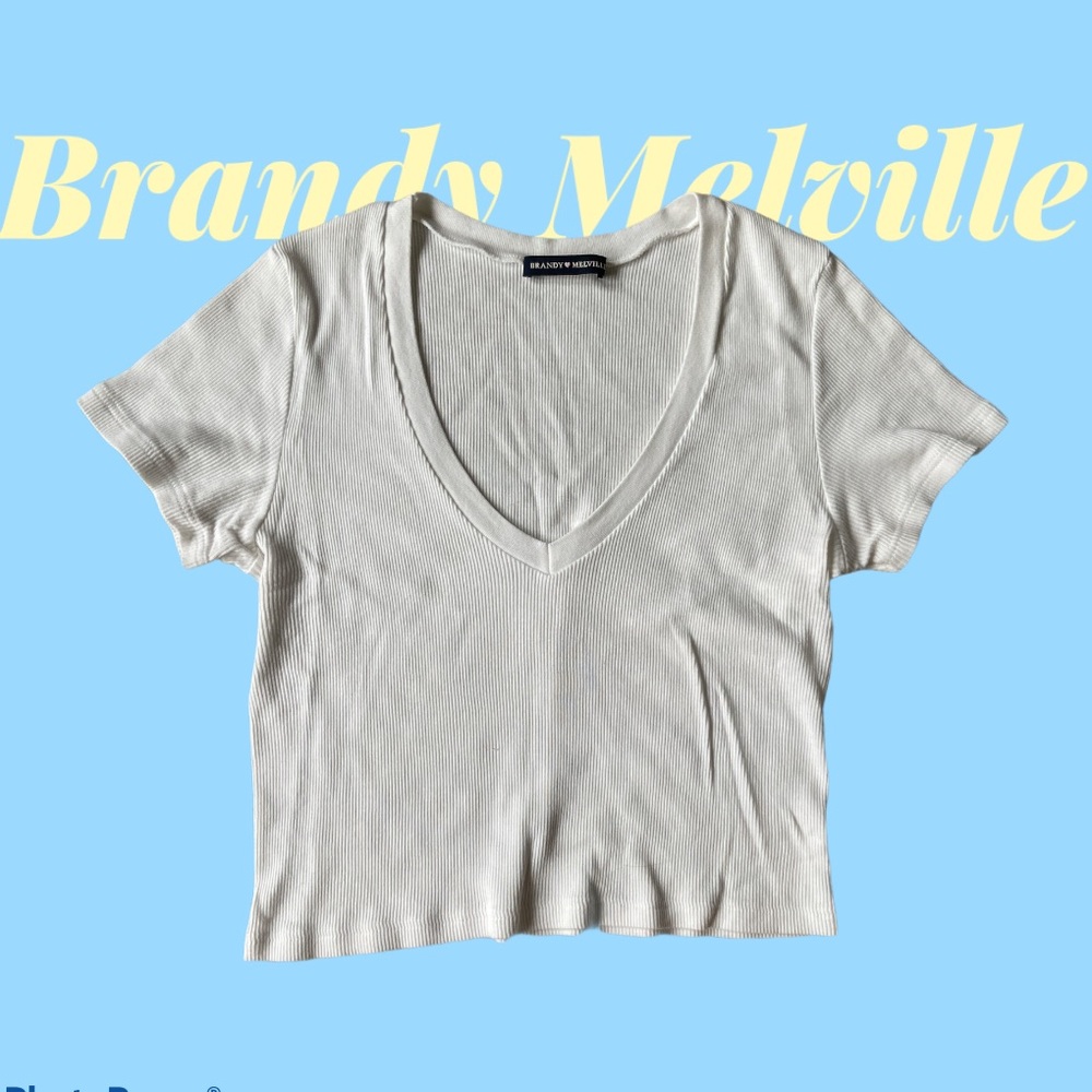 Brandy Melville Vneck Top